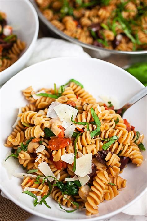 mediterranean-pasta-recipe-vegetarian-the-rustic image