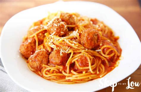 easy-pressure-cooker-spaghetti-and-meatballs image