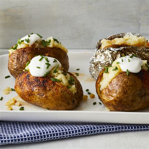 baked-potatoes-on-the-grill-recipe-eatingwell image