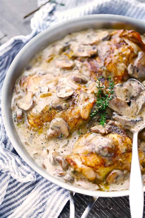 creamy-chicken-and-mushrooms-bowl-of-delicious image