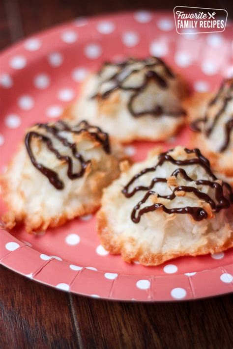 coconut-macaroons-only-5-ingredients-favorite-family image