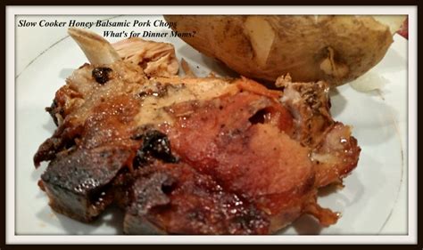 slow-cooker-balsamic-pork-chops-whats-for-dinner image