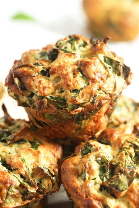 easy-spinach-and-feta-muffins-the-fast-recipe-food image