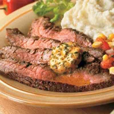 southwestern-skirt-steak-with-chile-lime-butter-land image