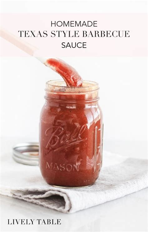 homemade-texas-style-barbecue-sauce-lively-table image