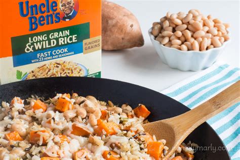 wild-rice-and-sweet-potato-skillet-dinner-namely-marly image