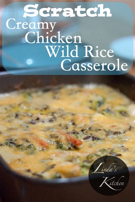 creamy-chicken-wild-rice-casserole-all-food image