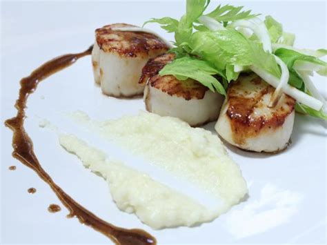 pan-roasted-diver-scallops-with-potato-and-celery-root image