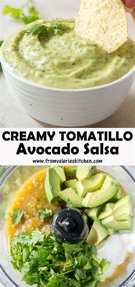 creamy-tomatillo-avocado-salsa-valeries-kitchen image