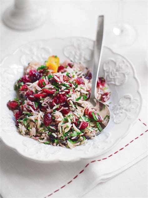 wild-rice-and-cranberry-salad-recipe-delicious-magazine image