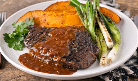 spicy-rib-eye-steaks-with-maple-coffee-sauce-tln image