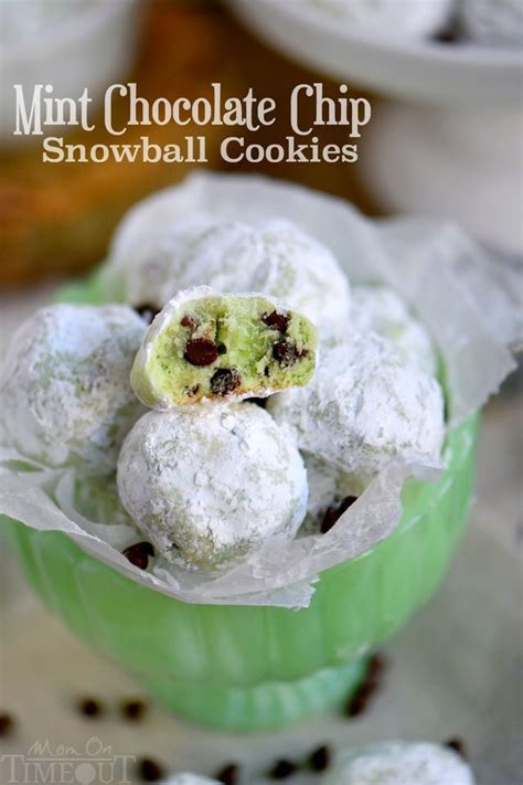 mint-chocolate-chip-snowball-cookies image