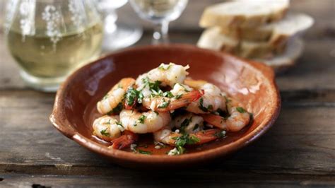prawns-with-garlic-butter-recipe-bbc-food image