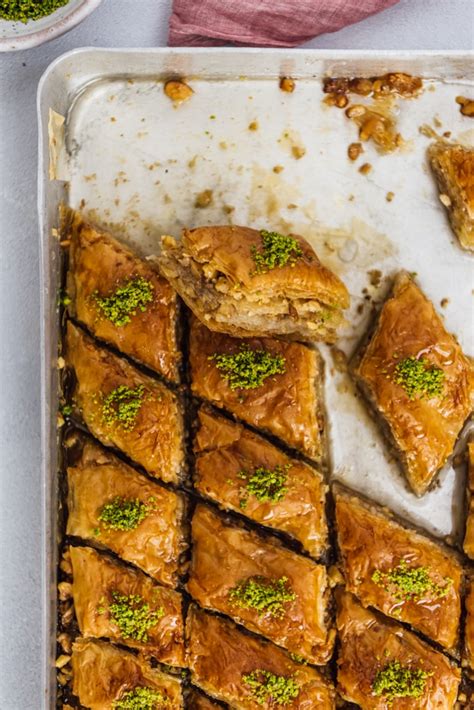 easy-turkish-baklava-recipe-bakery-style-give image