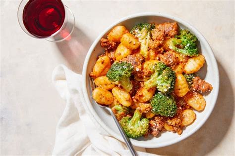 hot-italian-sausage-gnocchi-with-broccoli image