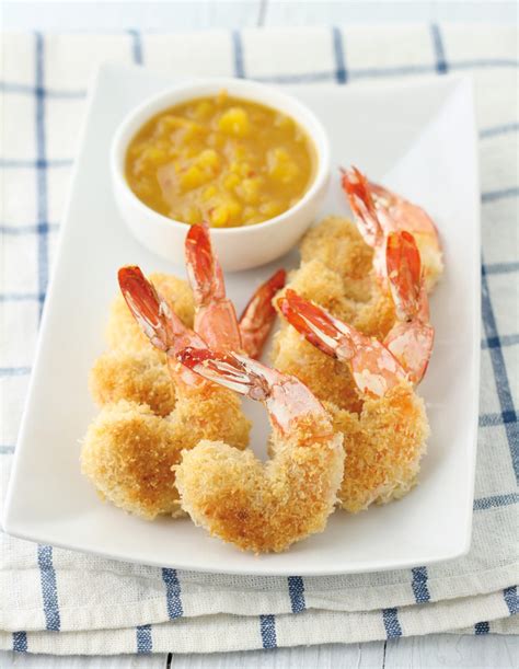 coconut-shrimp-with-mango-dipping-sauce-the image