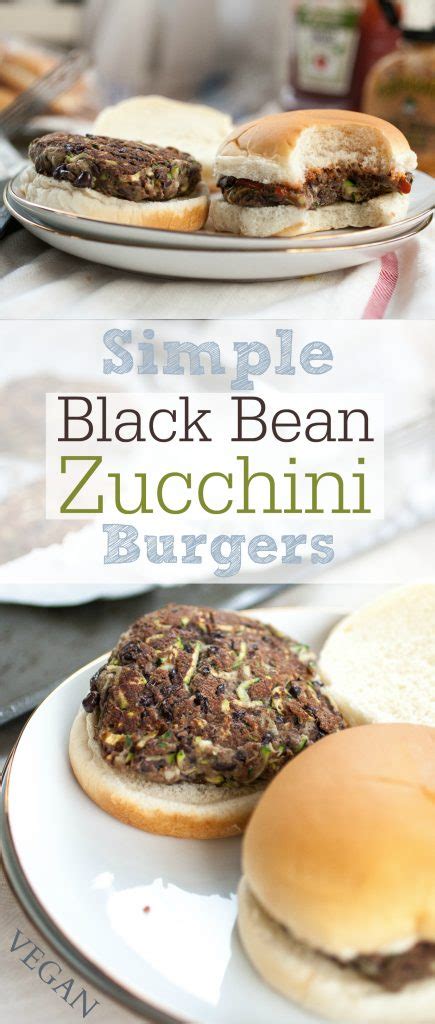 simple-black-bean-zucchini-burgers-active image