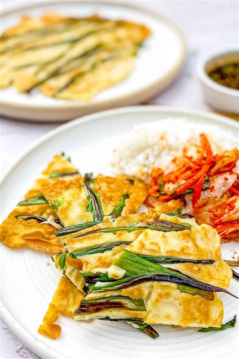 pajeon-korean-scallion-pancakes-recipe-simply image