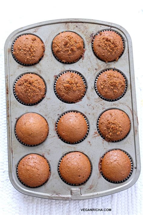 vegan-gingerbread-muffins-blender-triple-ginger image