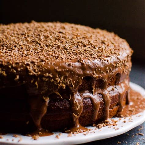moist-healthy-chocolate-cake-ifoodrealcom image