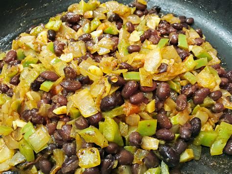veggies-black-beans-spices-medley-versatile-foodie image