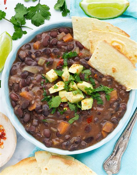 vegan-black-bean-soup-the-clever-meal image