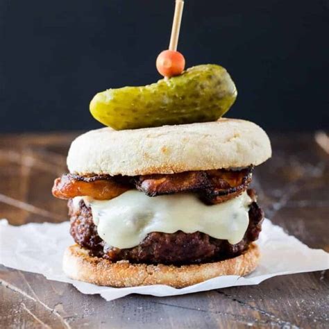 guinness-stout-burgers-with-cheddar-bacon-garnish image
