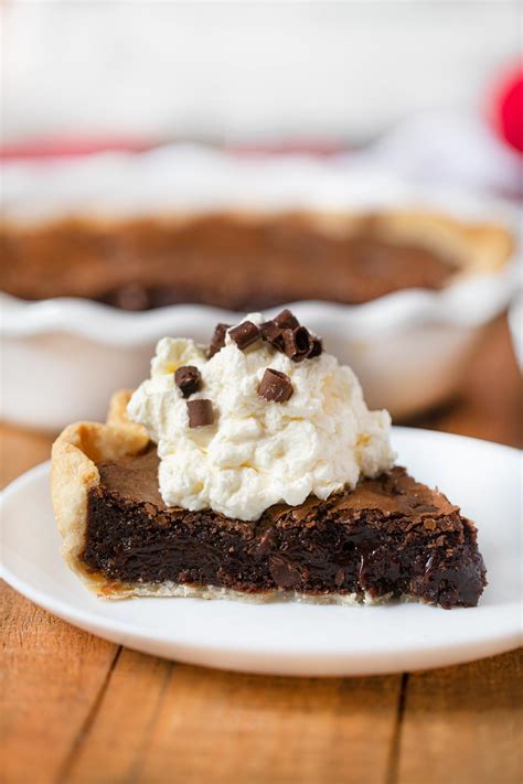 chocolate-brownie-pie-recipe-fudgy-rich-easy image
