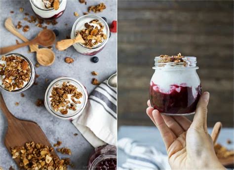 creamy-yogurt-parfait-with-mixed-berry-compote image