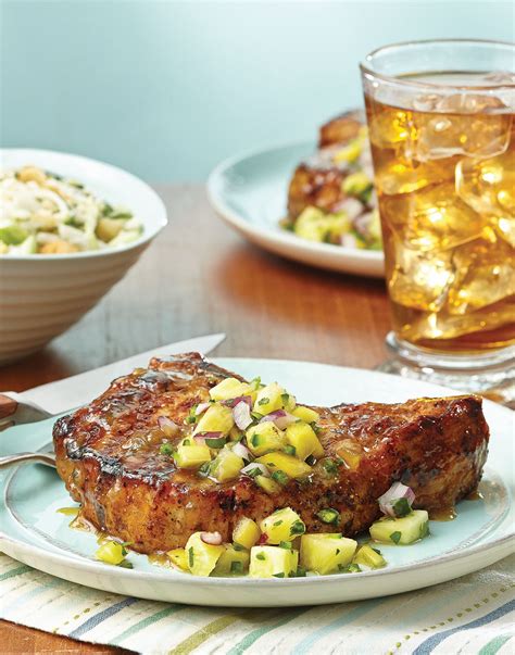 pineapple-glazed-pork-chops-with-pineapple image