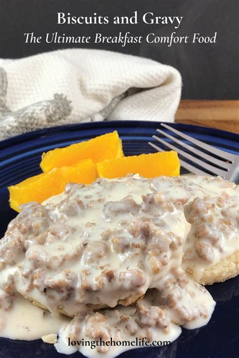 biscuits-and-gravy-the-ultimate-breakfast-comfort-food image