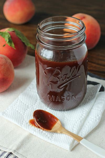 easy-peach-chipotle-barbecue-sauce-cook-nourish-bliss image