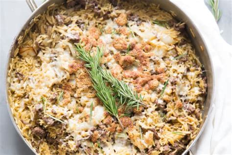 french-onion-skillet-beef-casserole-recipe-food-fanatic image