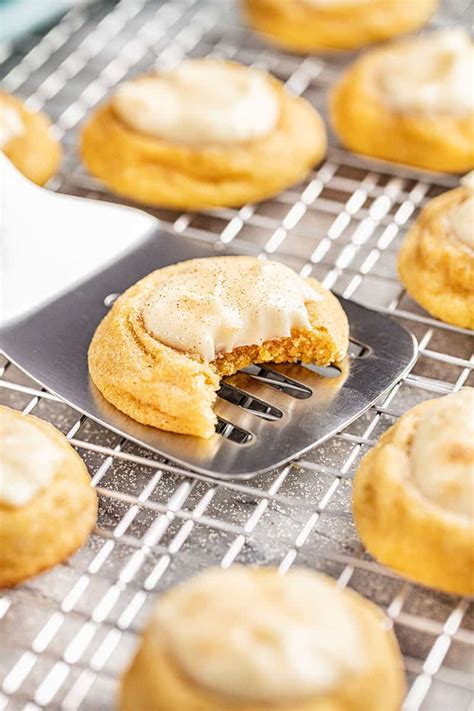 pumpkin-cheesecake-thumbprint-cookies-a-fun-festive image