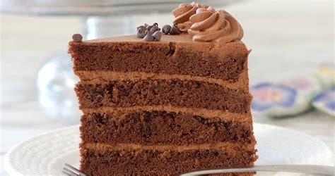 chocolate-genoise-chocolate-sponge-cake-baking image