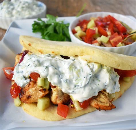 greek-chicken-gyros-with-tzatziki-sauce-modern-honey image