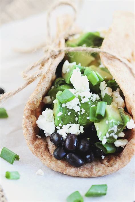 black-bean-tacos-with-avocado-hearty-vegetarian image