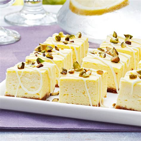 lemon-cheesecake-bites-eatingwell image