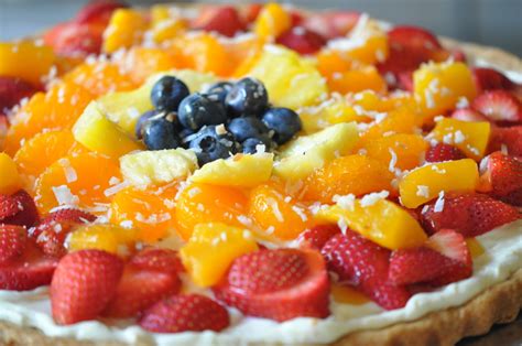 easy-fruit-pizza-recipe-sugar-cookie-crust-best image