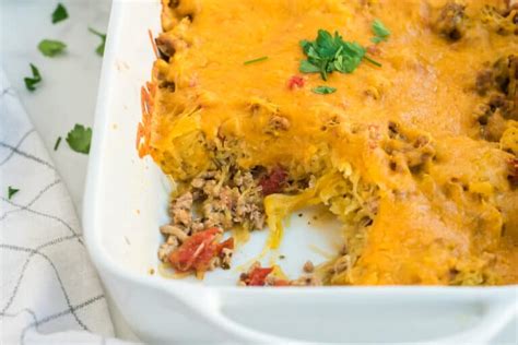 baked-spaghetti-squash-casserole-with-ground-beef image
