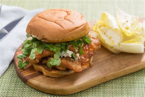 buffalo-chicken-sandwiches-with-endive-blue-cheese image