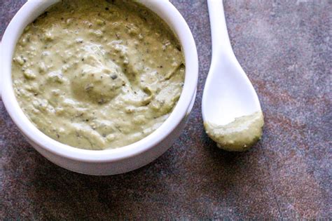 easy-creamy-herb-pesto-dip-a-great-game-day image