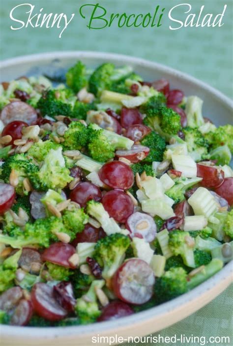 low-calorie-skinny-broccoli-salad-recipe-simple image