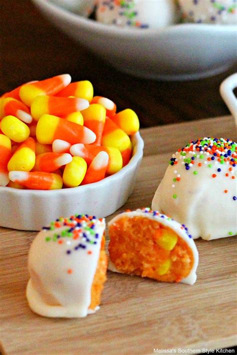 candy-corn-cookie-truffles image