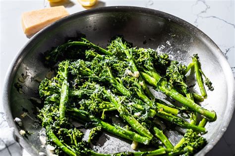 simple-sauteed-broccolini-recipe-with-garlic-and-parmesan image