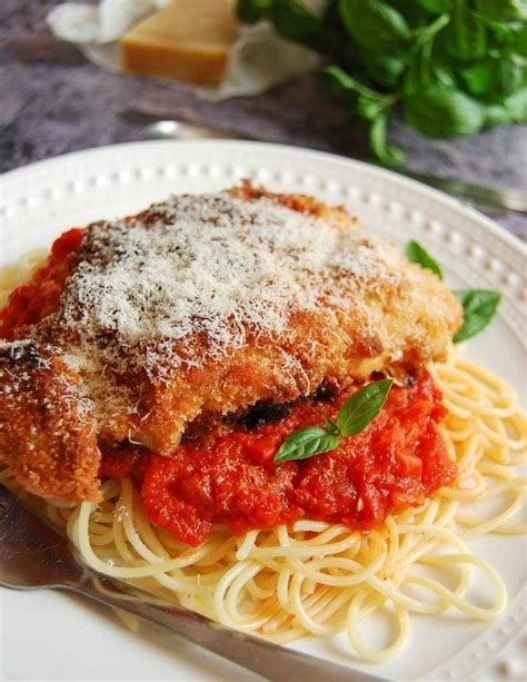 chicken-milanese-with-spaghetti-something-sweet image