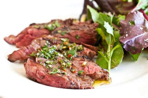 skirt-steak-with-chimichurri-sauce-steamy-kitchen image