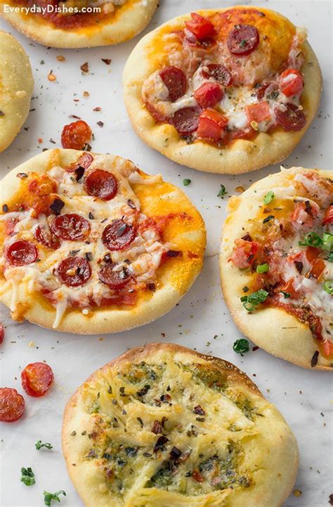 quick-and-easy-mini-pizza-appetizers-recipe-everyday image