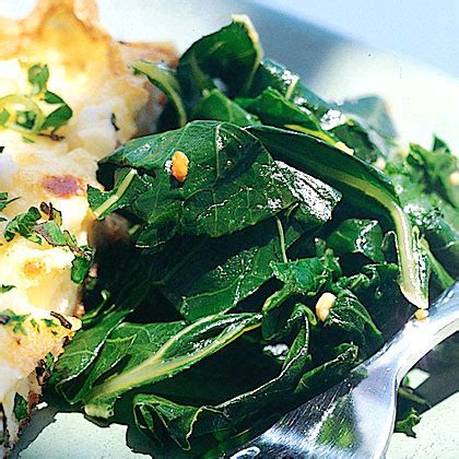 greens-with-garlic-and-lemon-recipe-myrecipes image