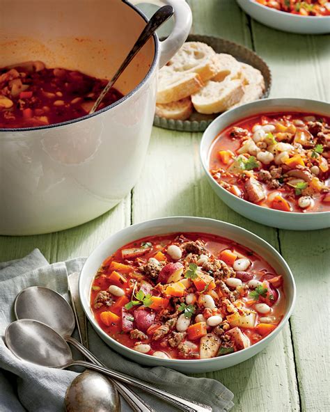 white-bean-and-chorizo-soup-recipe-myrecipes image